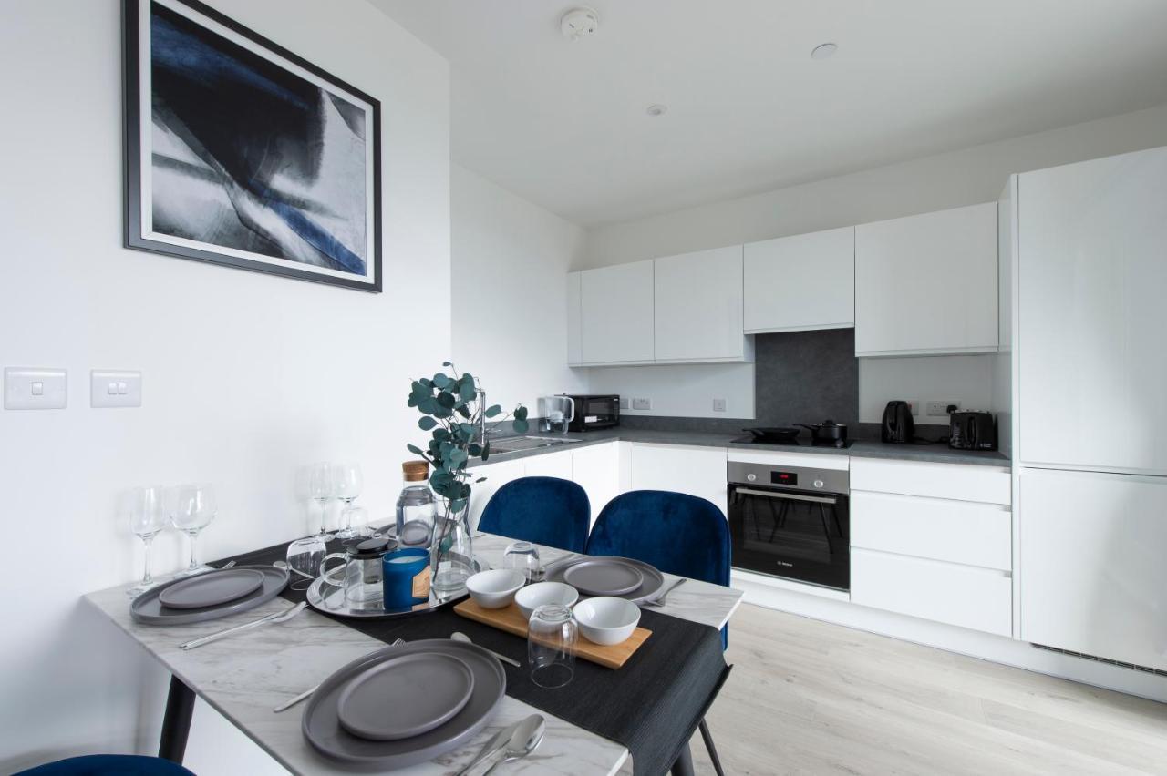 Ac Luxe Penthouse With Free Parking Londres Exterior foto